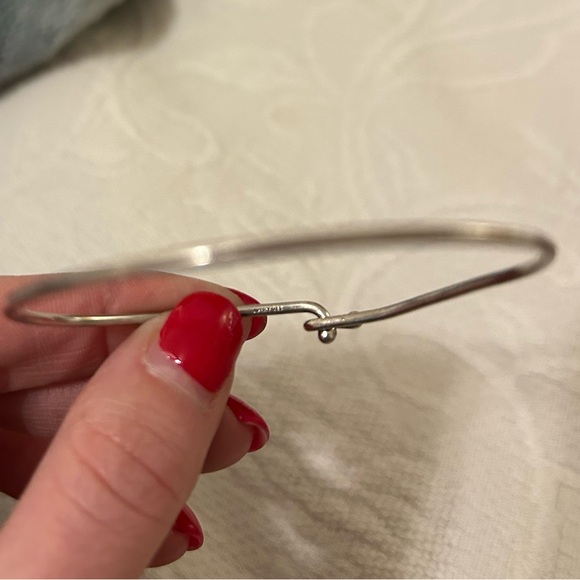 James Avery Hook On Silver Bangle Bracelet 925 - Picture 2 of 2